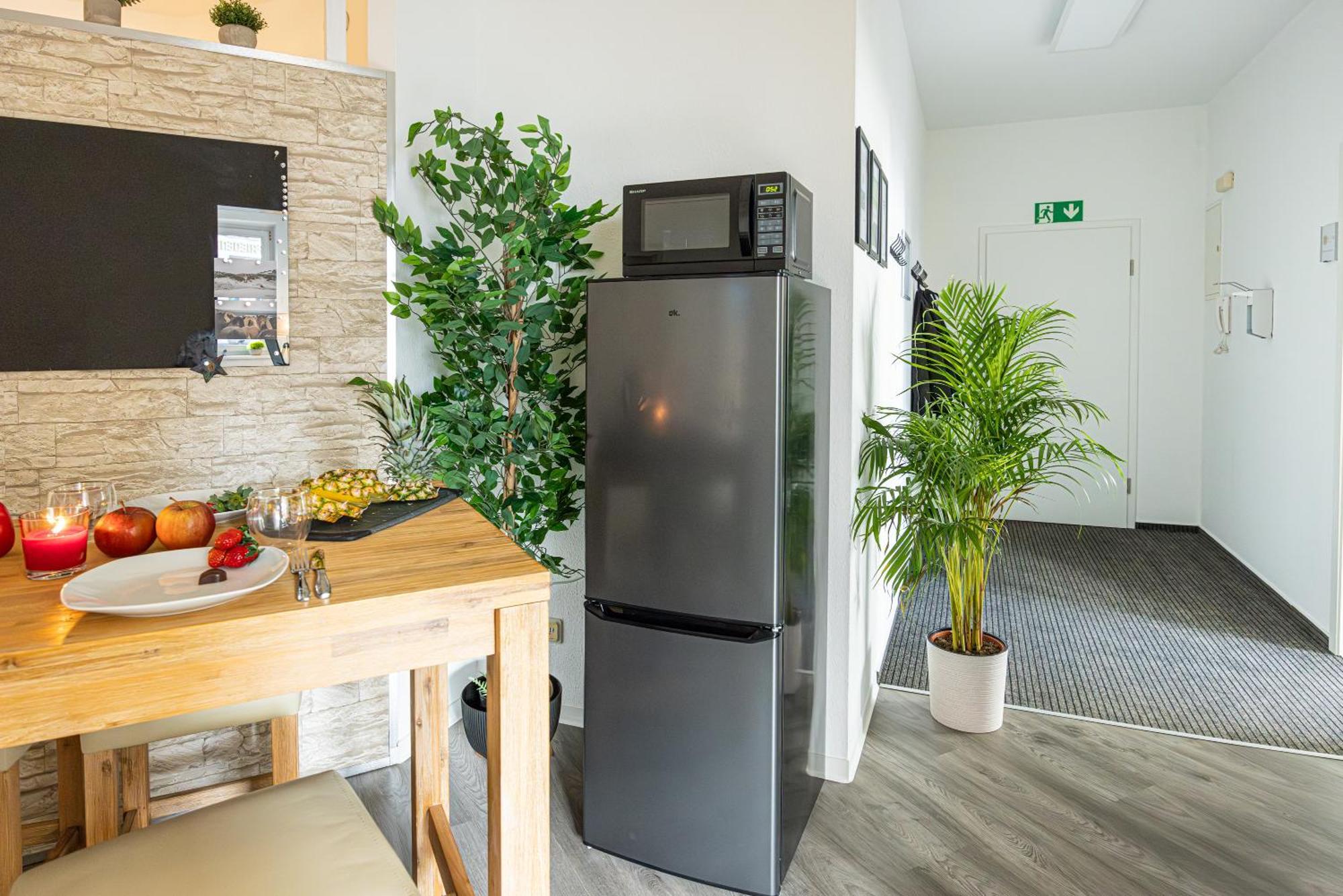 Luxus City Apartment Sauna Balkon Kueche Zentral Росток Екстериор снимка
