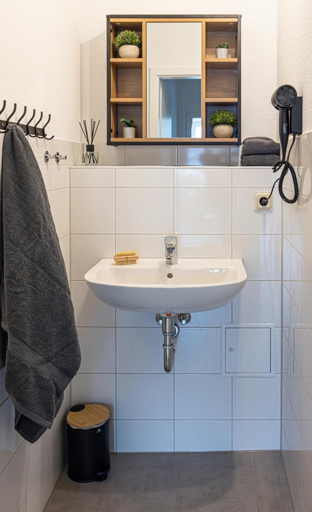 Luxus City Apartment Sauna Balkon Kueche Zentral Росток Екстериор снимка