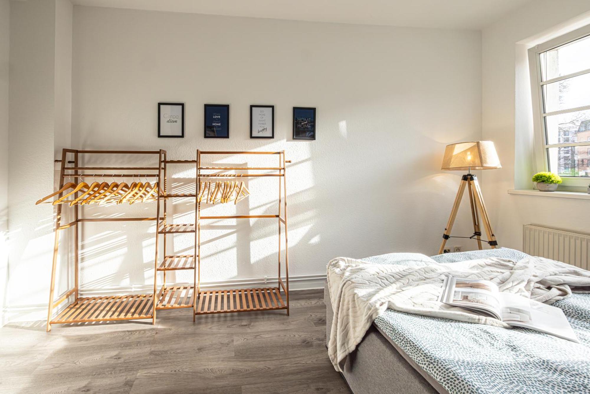 Luxus City Apartment Sauna Balkon Kueche Zentral Росток Екстериор снимка