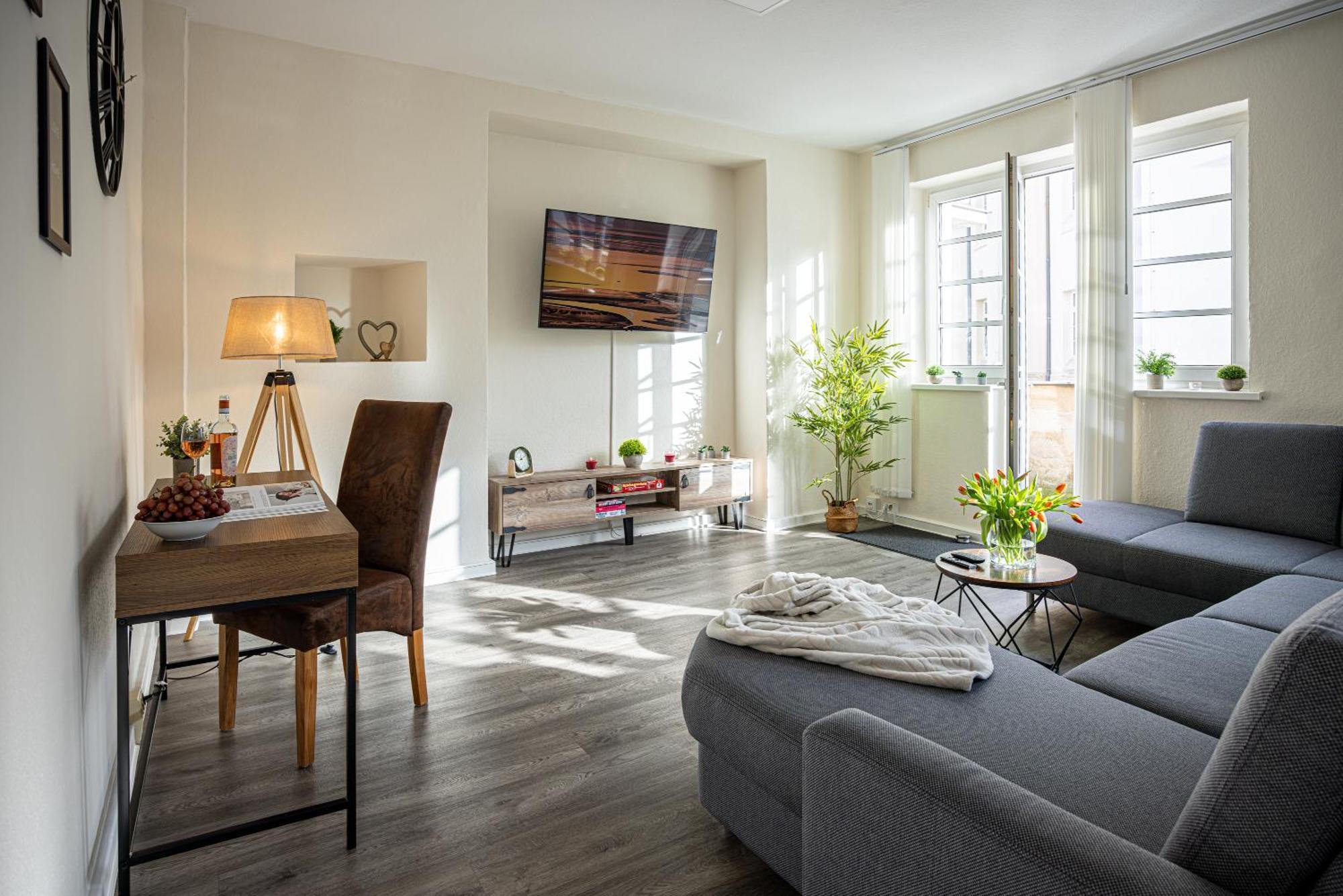 Luxus City Apartment Sauna Balkon Kueche Zentral Росток Екстериор снимка