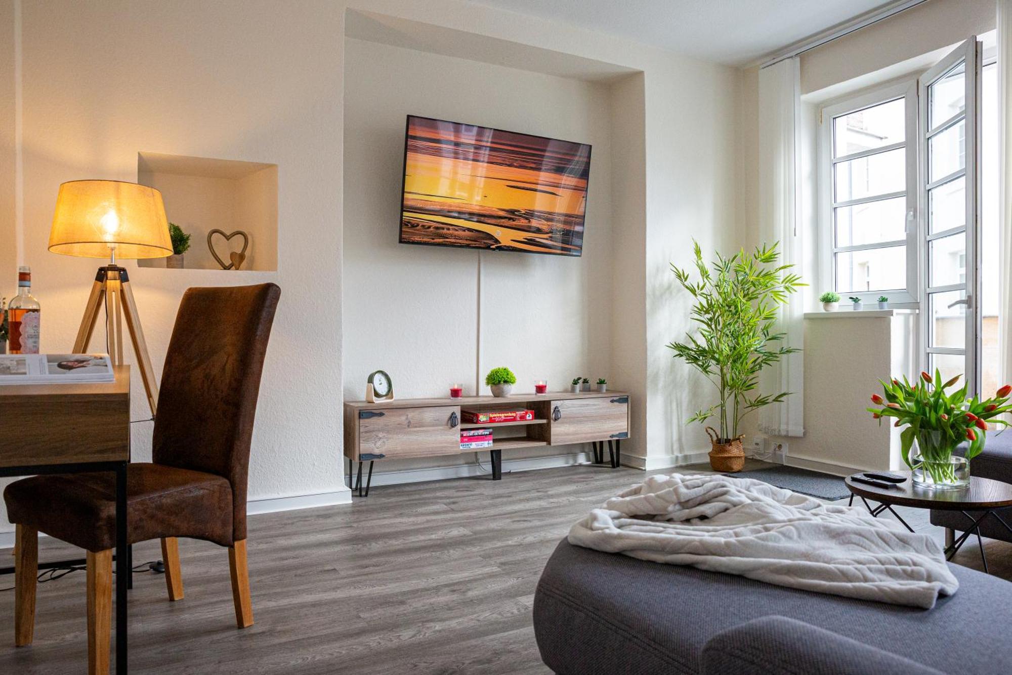 Luxus City Apartment Sauna Balkon Kueche Zentral Росток Екстериор снимка
